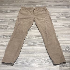 JCrew toothpick corduroy pants